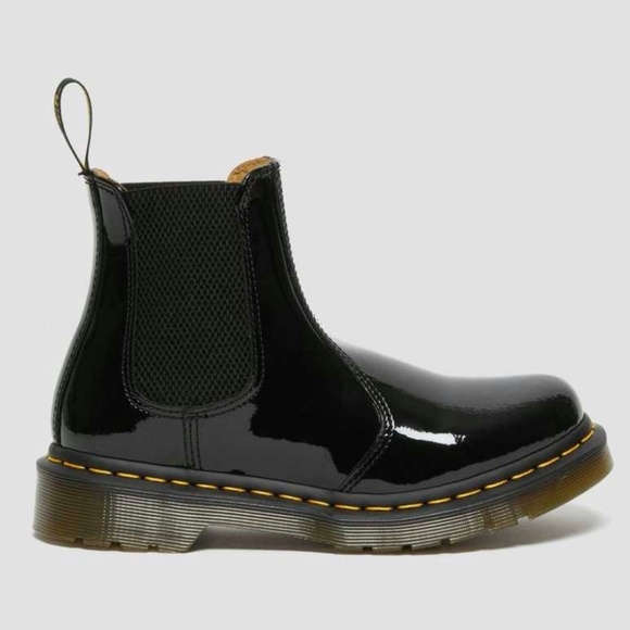 Dr. Martens Black Patent Chelsea boot Size 8 - Picture 2 of 12